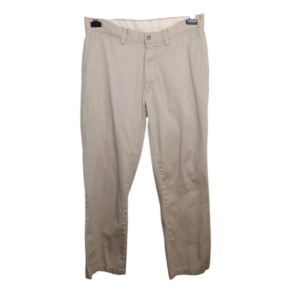 Polo Ralph Lauren Relaxed Fit Chino Pants Mens 32x32 Khaki Preppy Vintage Office - Picture 1 of 8